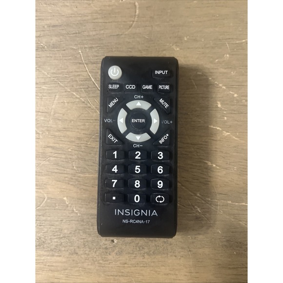 Insignia Genuine‎ OEM NS-RC4NA-17 Remote Control for LED HDTV - Picture 1 of 4